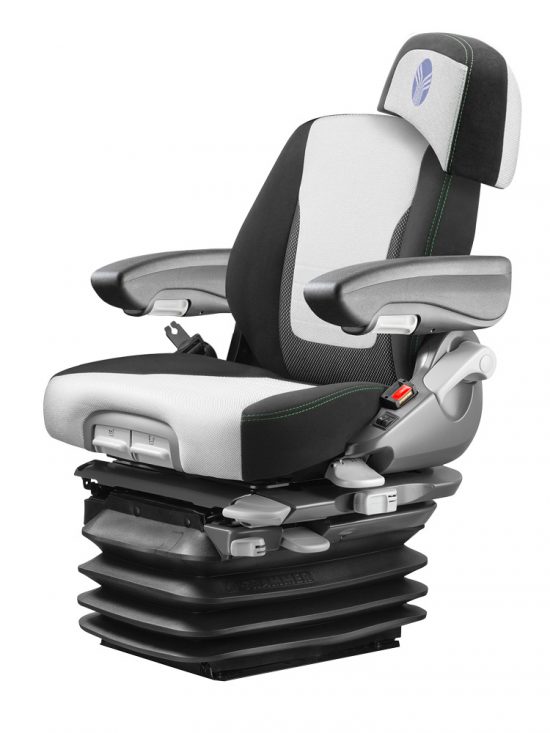 Grammer Maximo Dynamic  Plus MSG95AL/741 luchtgeveerde stoel voor tractor met rechter armleuning